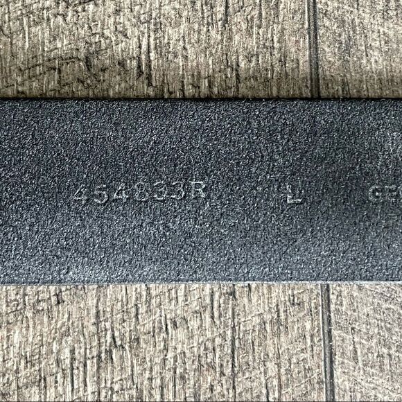 Black Calvin Klein Belt with Silver Buckle. Size Large. - Picture 9 of 9